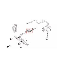 SILENT-BLOCS TRIANGLES AVANT HONDA CIVIC EG,EH,EJ/ INTEGRA DC2 - HARDRACE 