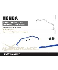 BARRE STABILISATRICE ARRIERE HONDA CIVIC FE,FL/ CR-V - HARDRACE