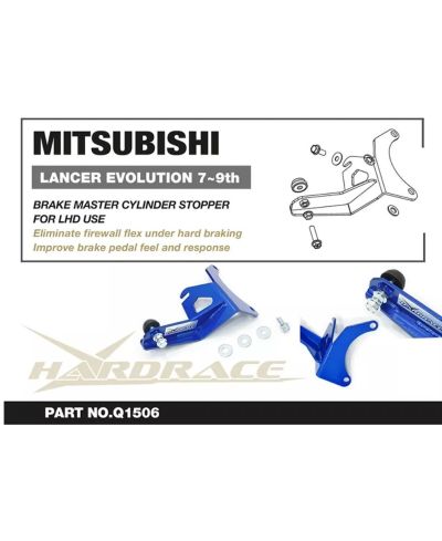 RENFORT MAITRE CYLINDRE DE FREIN MITSUBISHI LANCER EVOLUTION 7-9 - HARDRACE 