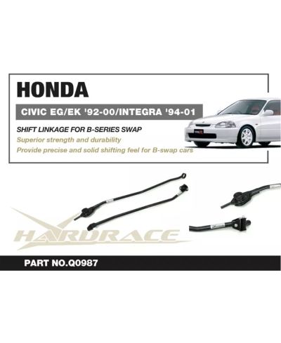 KIT TRINGLERIE BOITE DE VITESSE SWAP B-SERIE HONDA CIVIC EG,EH,EJ,EK/ INTEGRA DC2 