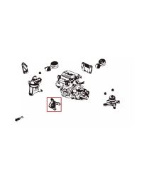 SUPPORT MOTEUR AVANT HONDA CIVIC FD - HARDRACE 