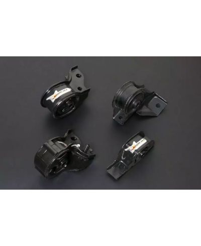 SET SUPPORTS MOTEUR RENFORCÉ HONDA CIVIC EC,ED,EE,EF/ CRX EF - HARDRACE 