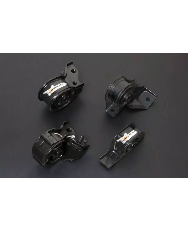 SET SUPPORTS MOTEUR RENFORCÉ HONDA CIVIC EC,ED,EE,EF/ CRX EF - HARDRACE 