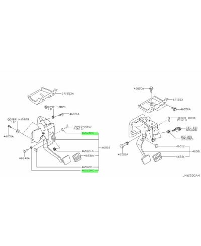 RONDELLE AXE PEDALE NISSAN