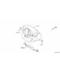 GARNITURE INFERIEUR COLONNE DE DIRECTION R35 GT-R NISSAN