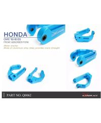 SET FOURCHES AMORTISSEURS AVANT RACCOURCIES HONDA CIVIC 88-96 / INTEGRA 94-98 - HARDRACE 