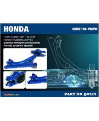 SET BRAS AVANT RENFORCÉS HONDA CIVIC FC,FK - HARDRACE 