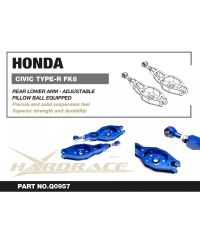 SET BRAS INFERIEUR ARRIERE REGLABLES HONDA CIVIC 16-22 - HARDRACE