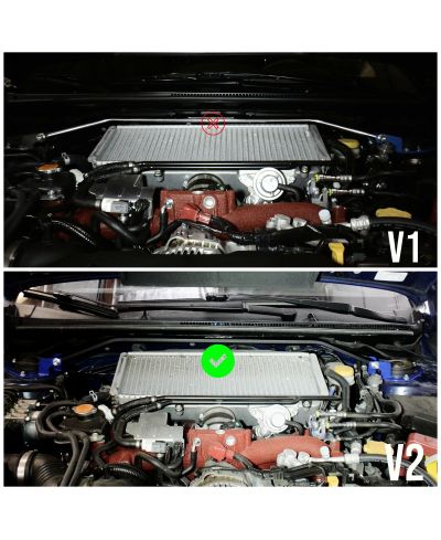 BARRE ANTI RAPPROCHEMENT AVANT V2 SUBARU WRX/STI (15-21) - MEGAN RACING 