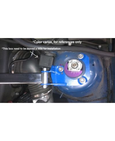 BARRE ANTI RAPPROCHEMENT AVANT BMW SERIE 3 E46 (99-05) / M3 (01-06) - MEGAN RACING