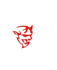 MONOGRAMME ROUGE DODGE CHALLENGER - MOPAR