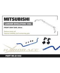 BARRE STABILISATRICE AVANT 30MM MITSUBISHI LANCER EVO X - HARDRACE 