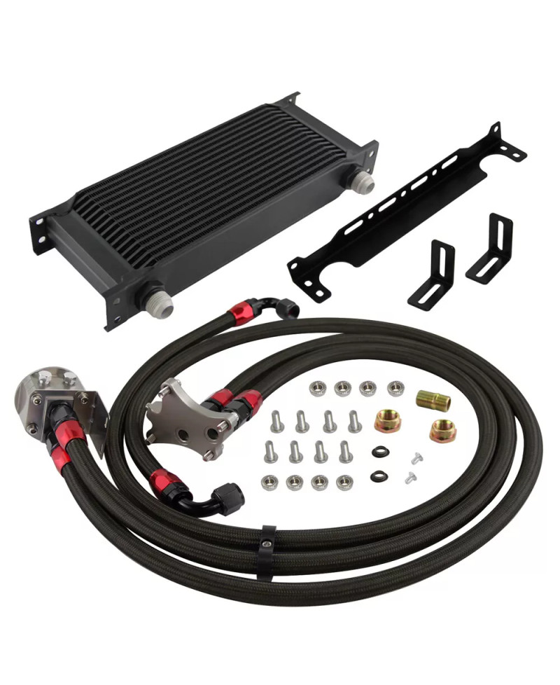 KIT RADIATEUR 16 RANGEES + RELOCALISATION FILTRE HUILE SR20DET