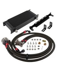 KIT RADIATEUR 16 RANGEES + RELOCALISATION FILTRE HUILE SR20DET