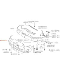 PARE CHOC AVANT TYPE X S13 180SX NISSAN 