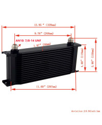 KIT RADIATEUR 16 RANGEES + RELOCALISATION FILTRE HUILE SR20DET