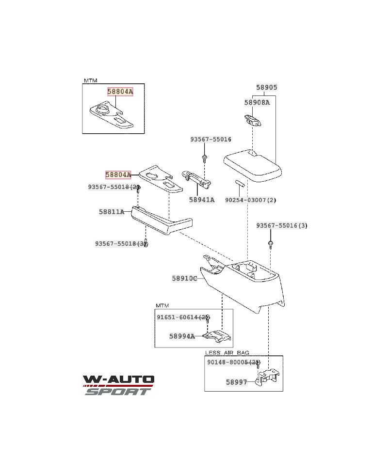 ENJOLIVEUR COMMANDE DE BOITE SUPRA MK4 TOYOTA 