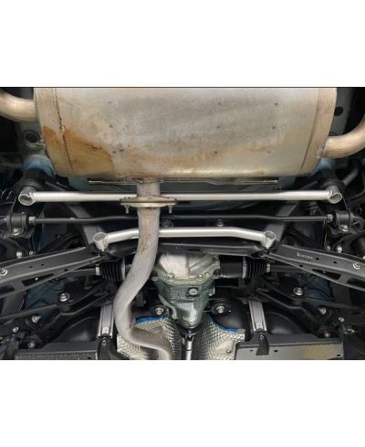 SET BARRE RENFORT ARRIERE CHASSIS ET BERCEAU TOYOTA GR86 (21-24) - ALUTEC
