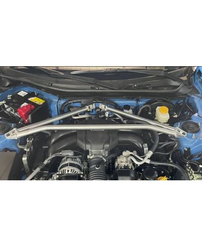 BARRE DE RENFORT TRIANGULAIRE COMPARTIMENT MOTEUR TOYOTA GR86 (21-24) - ALUTEC