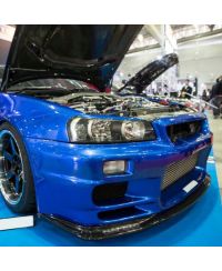 SPOILER AVANT TS STYLE NISSAN R34 GTR (98-02) - EPR 