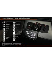 ECRAN OBDII MULTIFONCTION FD EVO - SHADOW 