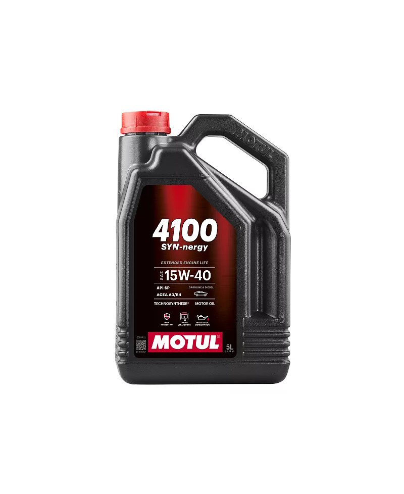 HUILE MOTEUR 4100 SYN-nergy 15W40 MOTUL - 5L
