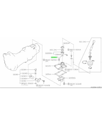RESSORT SHIFTER NISSAN SILVIA, SKYLINE, Z32 NISSAN
