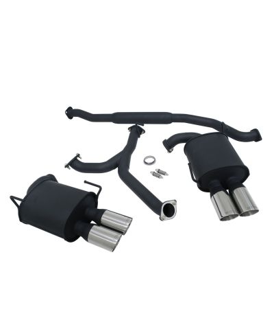 CATBACK INOX BLACK SERIES SUBARU WRX (11-14) - MEGAN RACING 