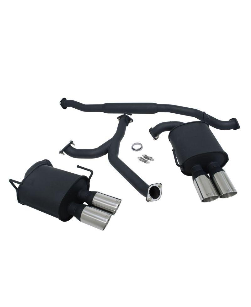 CATBACK INOX BLACK SERIES SUBARU WRX (11-14) - MEGAN RACING 