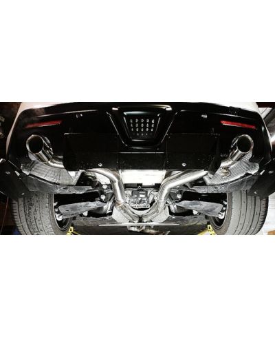 CATBACK INOX OE-RS DUAL TOYOTA SUPRA MK5 (19+) - MEGAN RACING 