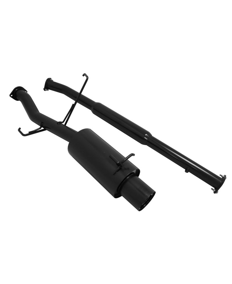 CATBACK INOX BLACK SERIES MITSUBISHI EVO 8/9 (03-07) - MEGAN RACING 