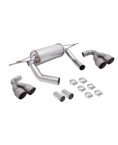 AXLE BACK INOX SUPREMO BMW M3 F80/ M4 F82 - MEGAN RACING 