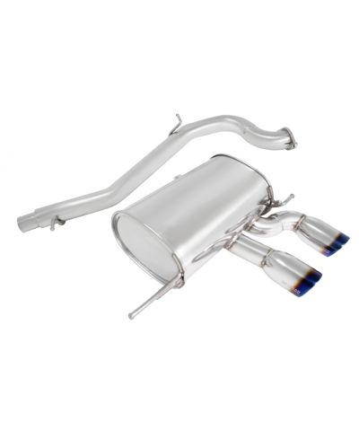 CATBACK INOX TURBO TYPE VOLKSWAGEN GOLF R (12-13) - MEGAN RACING 