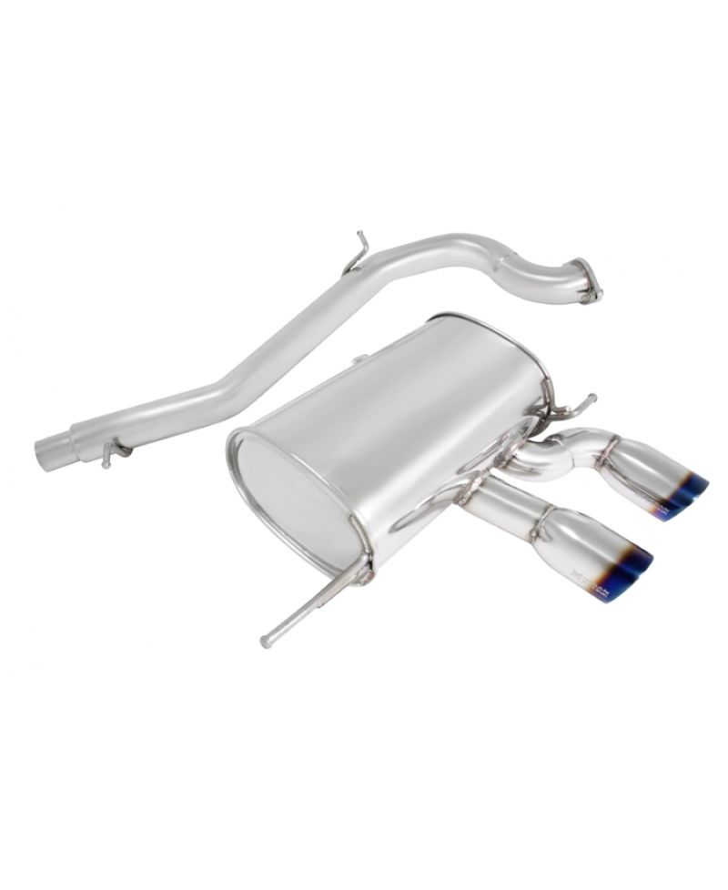 CATBACK INOX TURBO TYPE VOLKSWAGEN GOLF R (12-13) - MEGAN RACING 