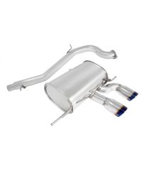 CATBACK INOX TURBO TYPE VOLKSWAGEN GOLF R (12-13) - MEGAN RACING 