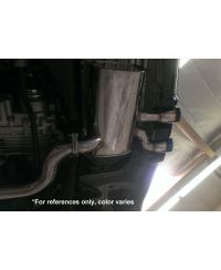 CATBACK INOX TURBO TYPE VOLKSWAGEN GOLF R (12-13) - MEGAN RACING 