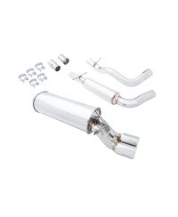 CATBACK INOX TURBO TYPE VOLKSWAGEN GOLF/BEETLE (99-02) - MEGAN RACING 