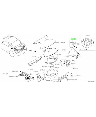 PASSAGE TOURELLE SUSPENSION ARRIERE DROIT 370Z NISMO NISSAN ...PRIX OK?
