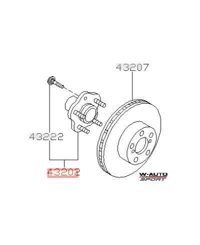MOYEU ARRIERE S14 S14A S15 NISSAN 