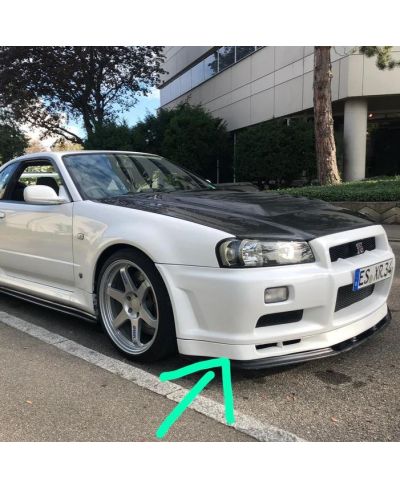 LEVRE MEDIANE DE PARE-CHOCS AVANT NISSAN R34 GTR - EPR 