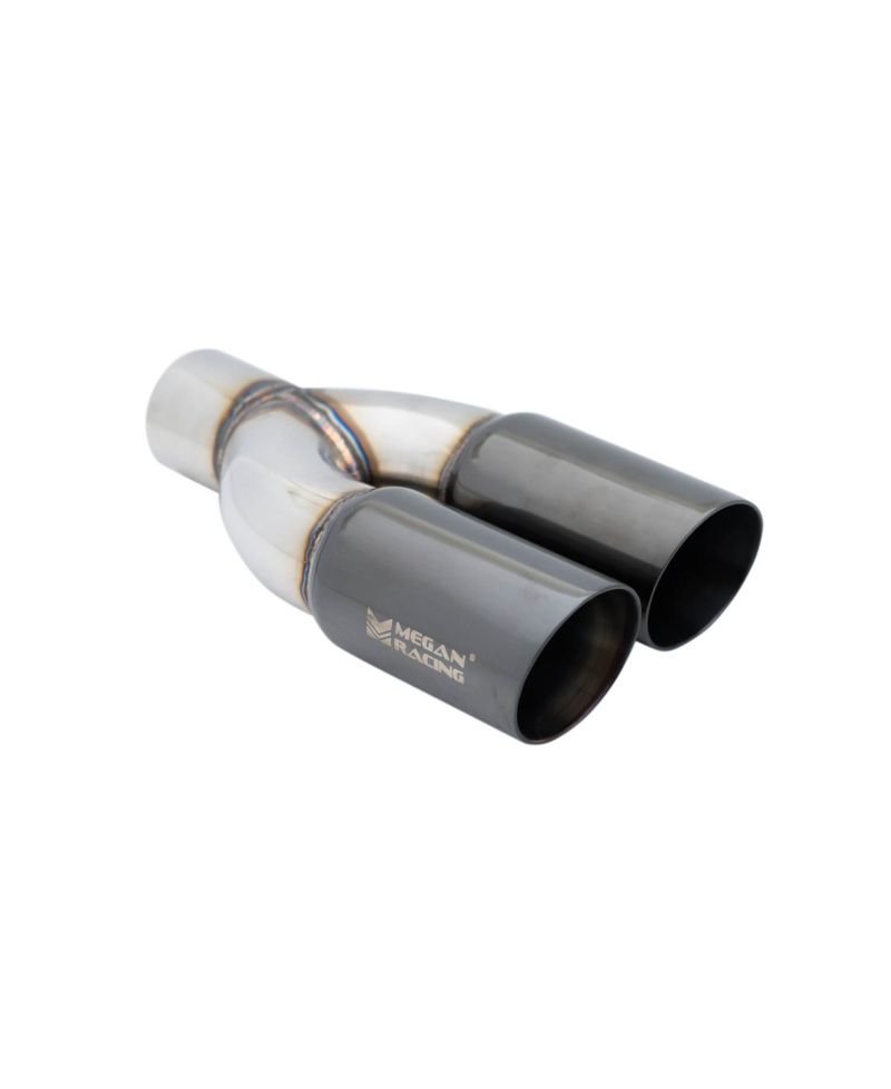 EMBOUTS D'ECHAPPEMENT DOUBLE UNIVERSEL3" - MEGAN RACING 