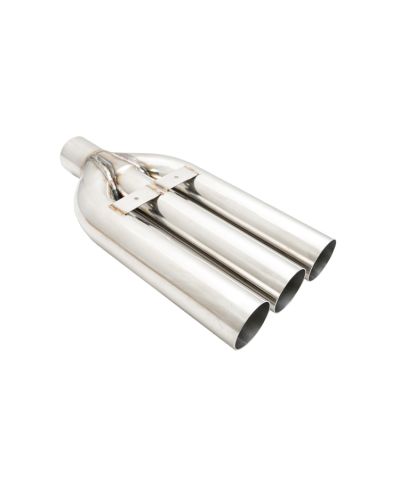 EMBOUTS D'ECHAPPEMENT TRIPLE UNIVERSEL "BLAST PIPE" - MEGAN RACING