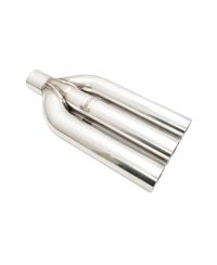 EMBOUTS D'ECHAPPEMENT TRIPLE UNIVERSEL "BLAST PIPE" - MEGAN RACING