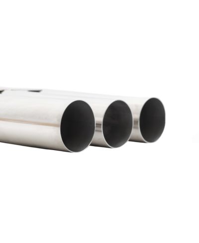 EMBOUTS D'ECHAPPEMENT TRIPLE UNIVERSEL "BLAST PIPE" - MEGAN RACING