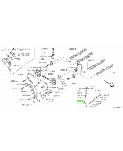 SOUPAPE D'ADMISSION VQ NISSAN 
