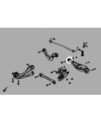 SET SILENT BLOCS BRAS ARRIERE INFERIEUR HONDA CIVIC TYPE R FK8/ FL5 - HARDRACE 