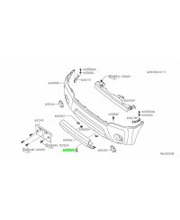 VIS FIXATION PASSAGE DE ROUE 350Z NISSAN