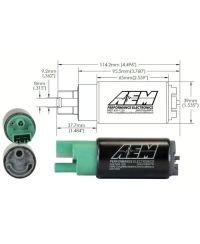 POMPE A ESSENCE HAUT DEBIT 340 L/H E85 HONDA/ MITSUBISHI/ TOYOTA - AEM 