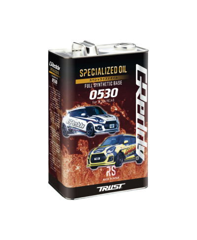 4L Huile Moteur GReddy 0530 Racing RS (Swift Sport)