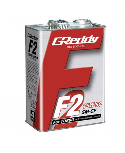 4L Huile Moteur Greddy F2 15W50 SM-CF